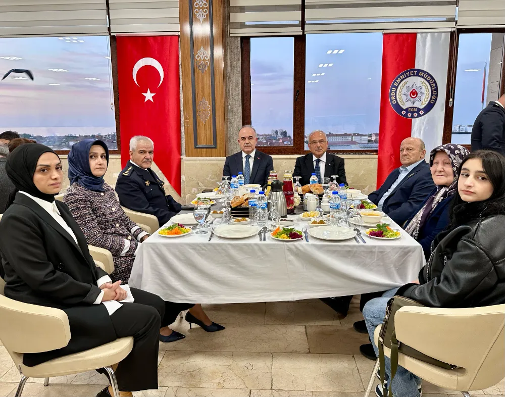 Şehit ve gazi aileleri emniyetin iftarında buluştu… 