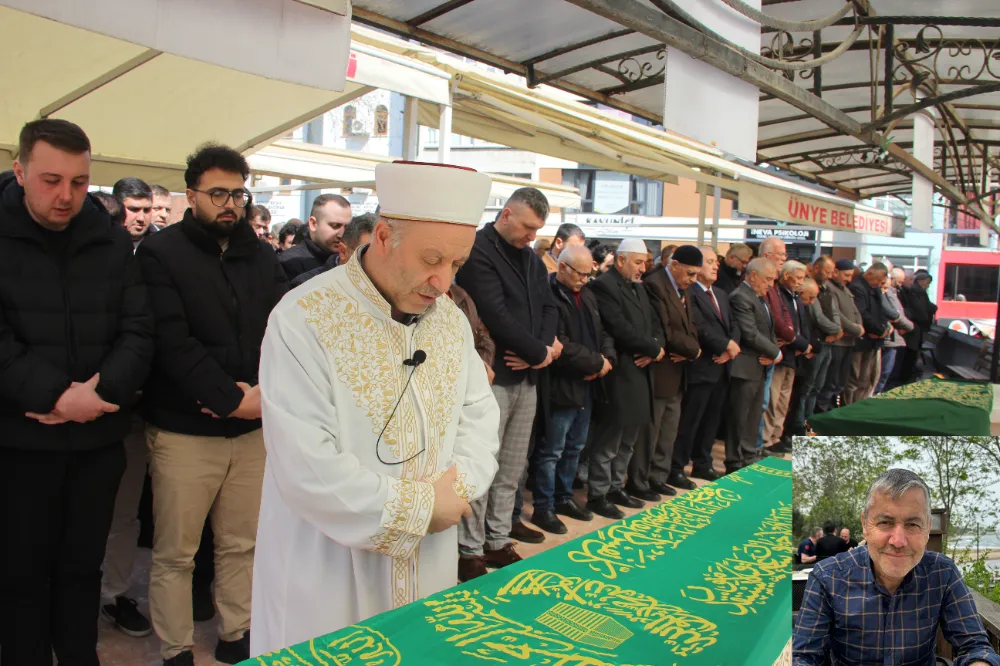 Ünye Hal esnaflarından Yusuf Bahri Taslı, son yolculuğuna uğurlandı