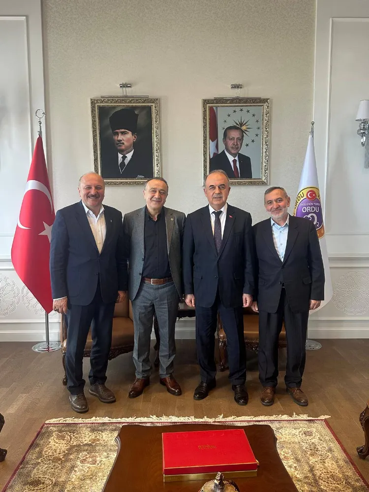 Başkan Çalık’tan Vali Erol’a nezaket ziyareti