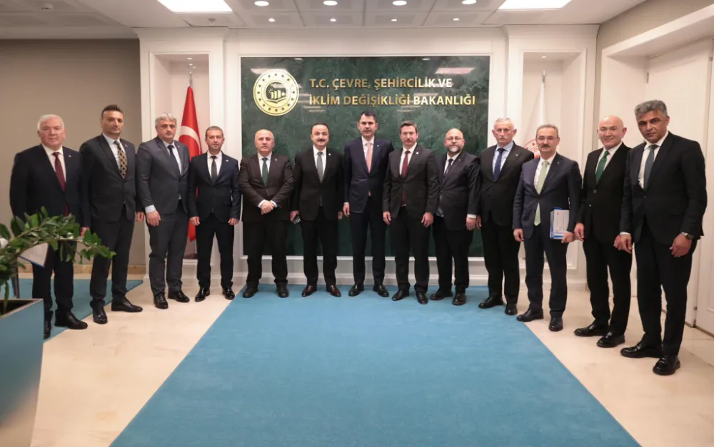 Bakan Kurum’a Doğu Karadeniz’den ziyaret