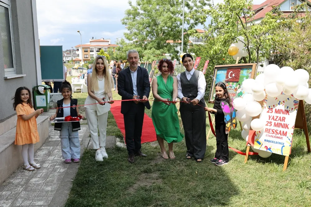 Gölevi Anaokulu’nda küçük yazarlardan Gökçe bebeğe umut