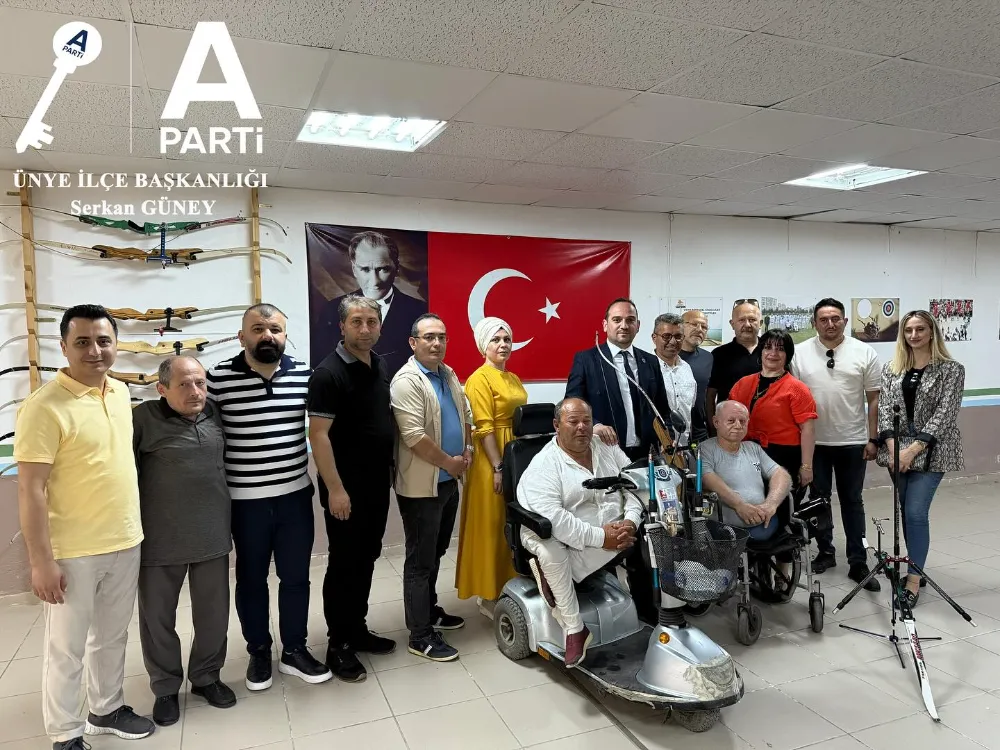 Anahtar Parti’den engelli sporculara destek ziyareti