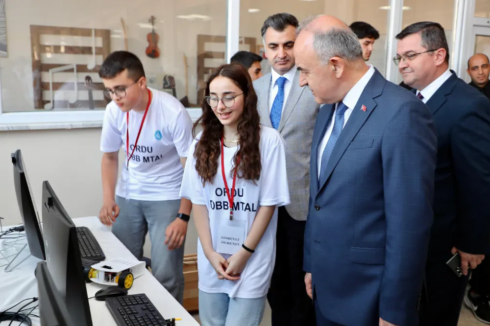 TOBB Mesleki ve Teknik Anadolu Lisesi’nin yılsonu sergisi ilgi gördü 