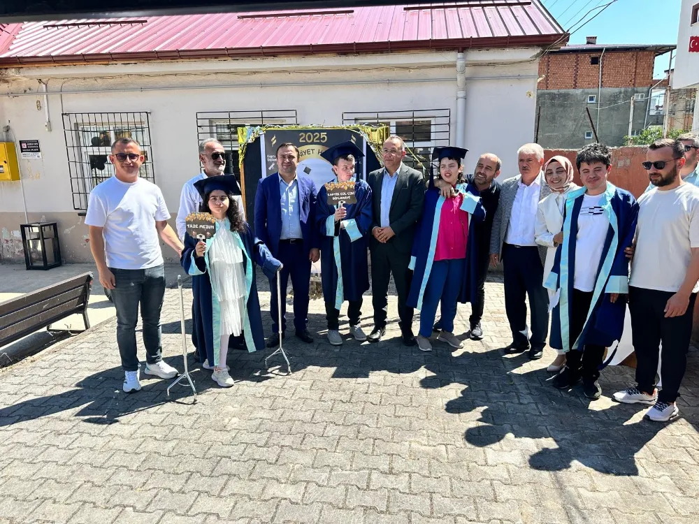 Ünye Fehmi Cerrahoğlu Özel Eğitim’de mezuniyet heyecanı… 