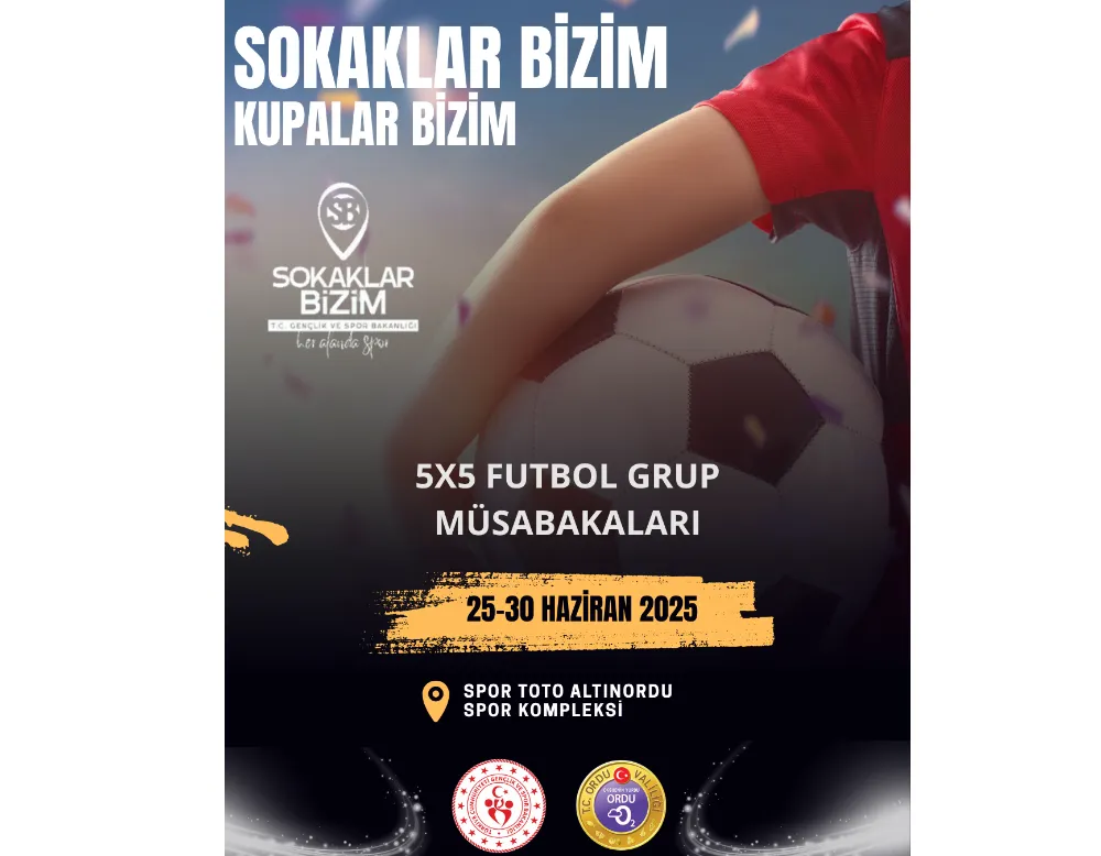 Genç yetenekler Ordu’da sahaya çıkıyor