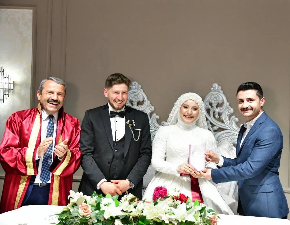 Çöpoğlu ve Duman ailelerinin en mutlu günü…