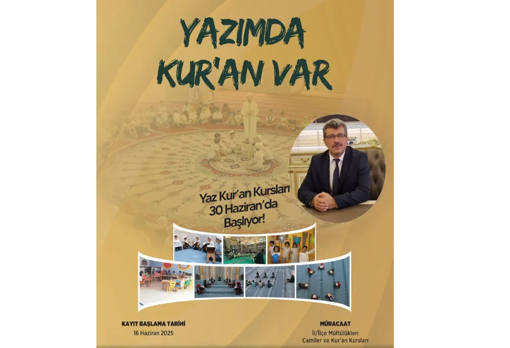 Ünye’de Yaz Kur’an Kursları eğitime hazır