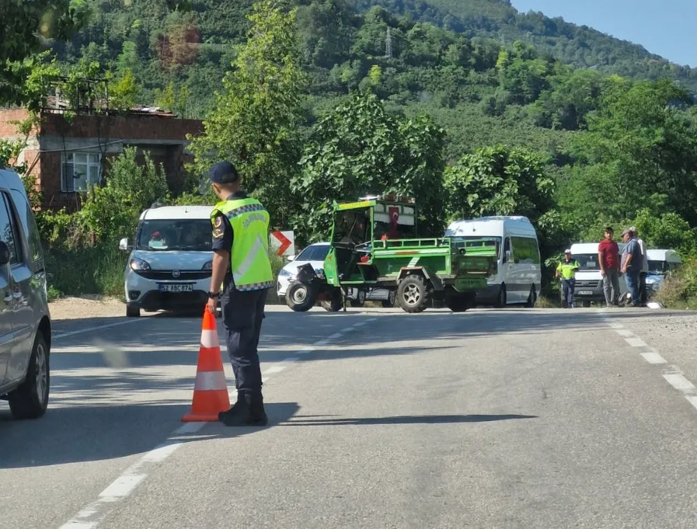 Ordu’da patpat kazası!