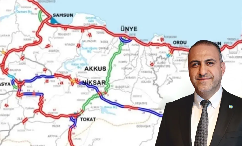 Titiz: “Ünye-Akkuş-Niksar Yolu kentin sahipsizliğinin açık göstergesi