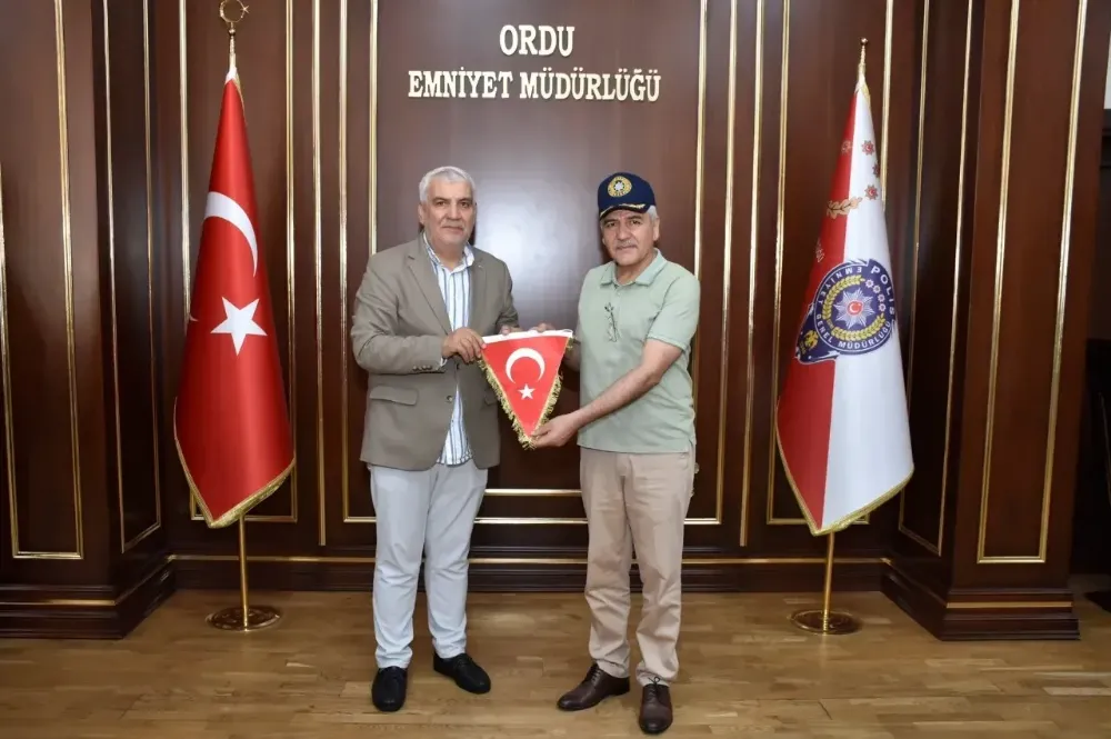 Emekli PÖH’lerden Emniyet Müdürü Acar’a ziyaret