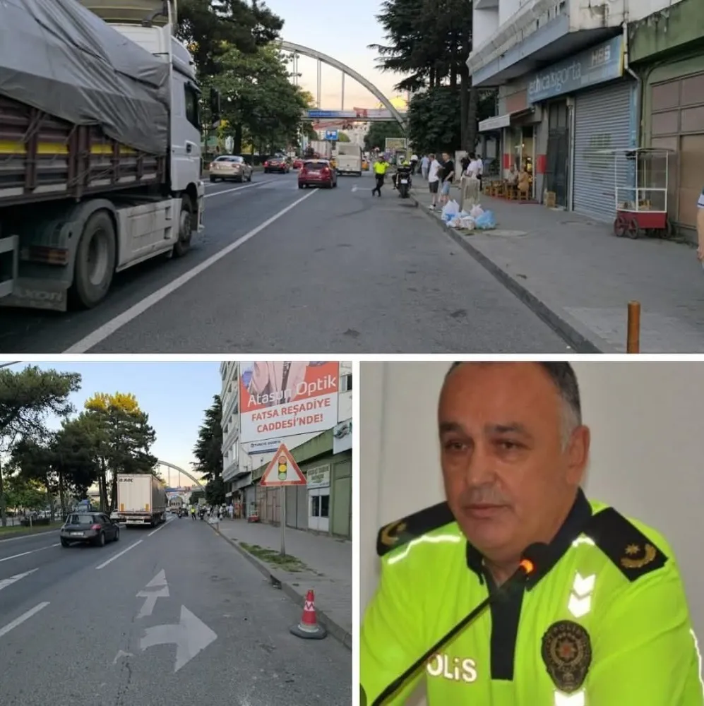 Fatsa sahil yoluna park yasağı! 