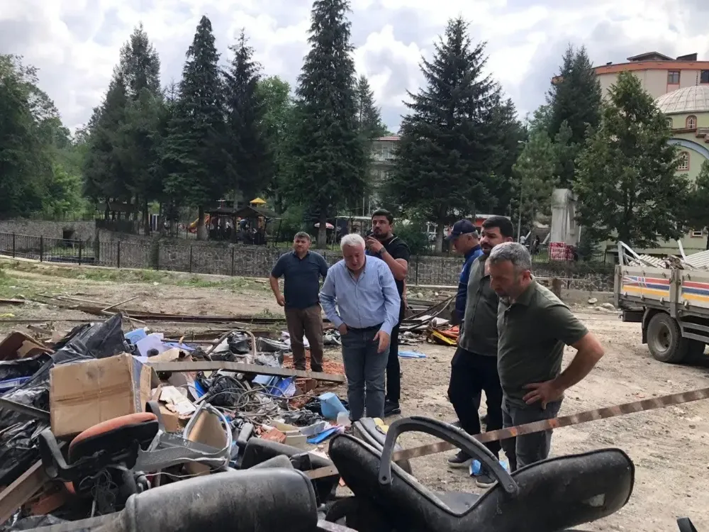 Gölköy’de dere kenarı projesi başladı! 