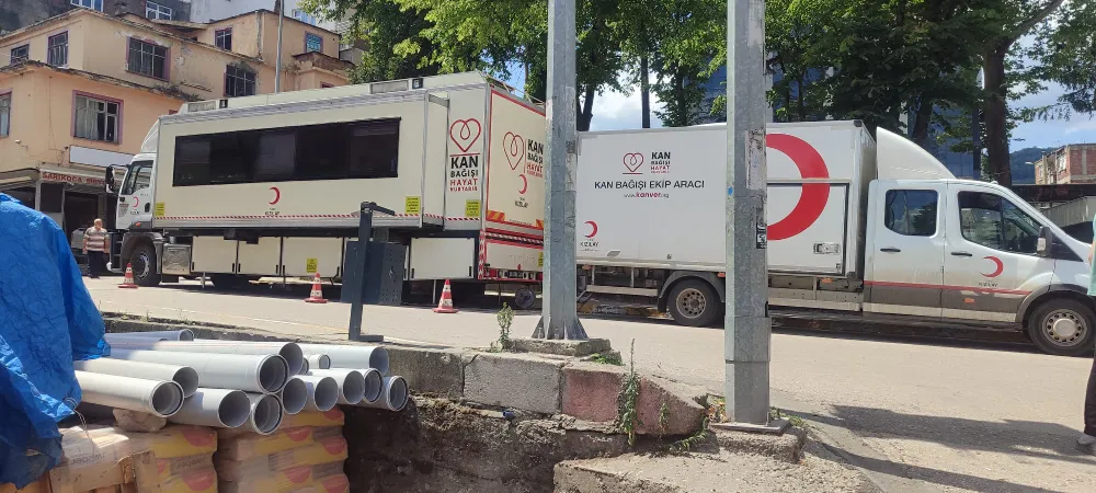 Çaybaşı’ndan 110 ünite kan bağışı desteği 