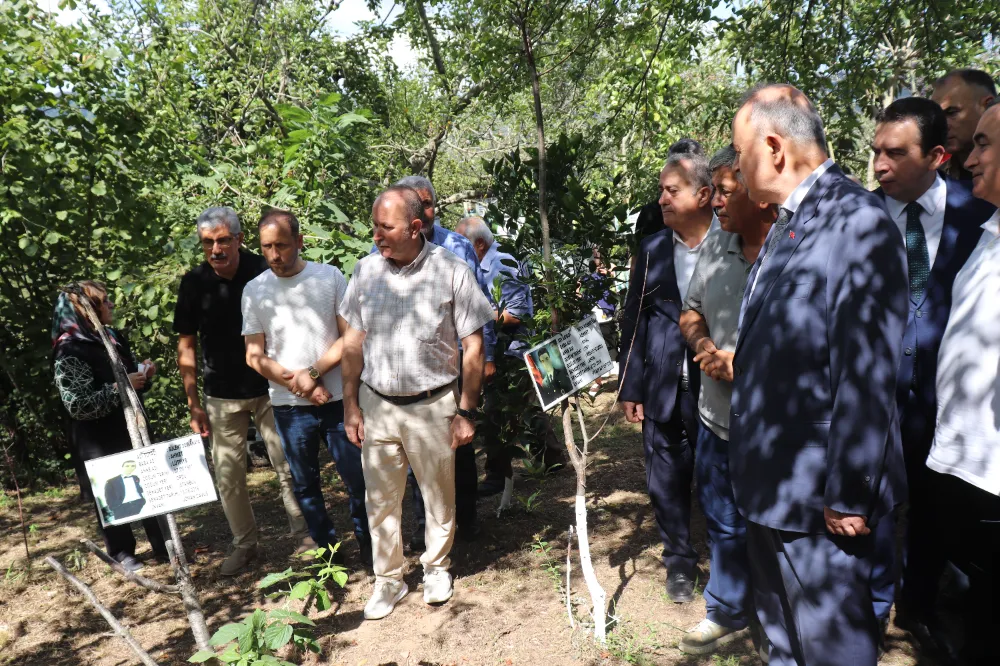 Vali Erol, “Şehitler Bahçesi”nde şehit aileleriyle buluştu…