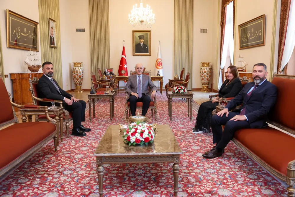 Altaş’tan TBMM Başkanı Kurtulmuş’a ziyaret