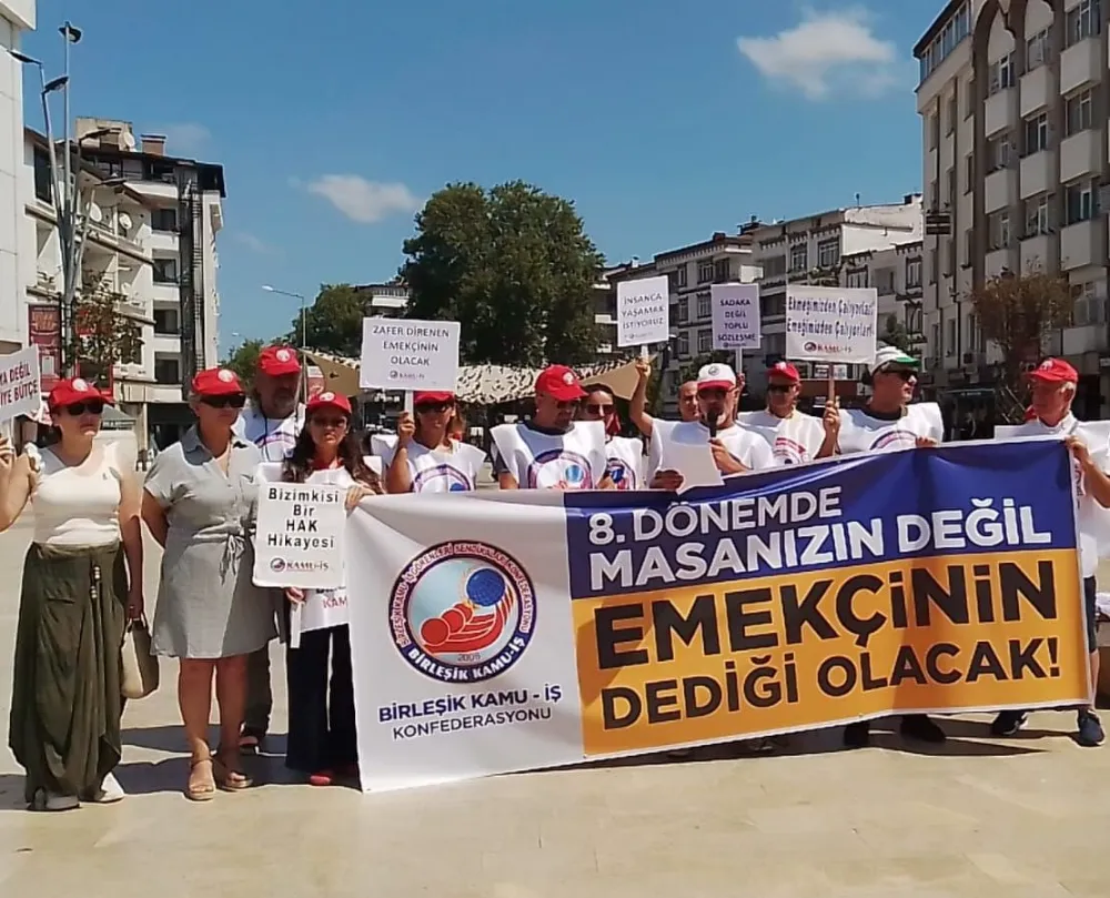 Ya insani ücret, ya meydanlar!