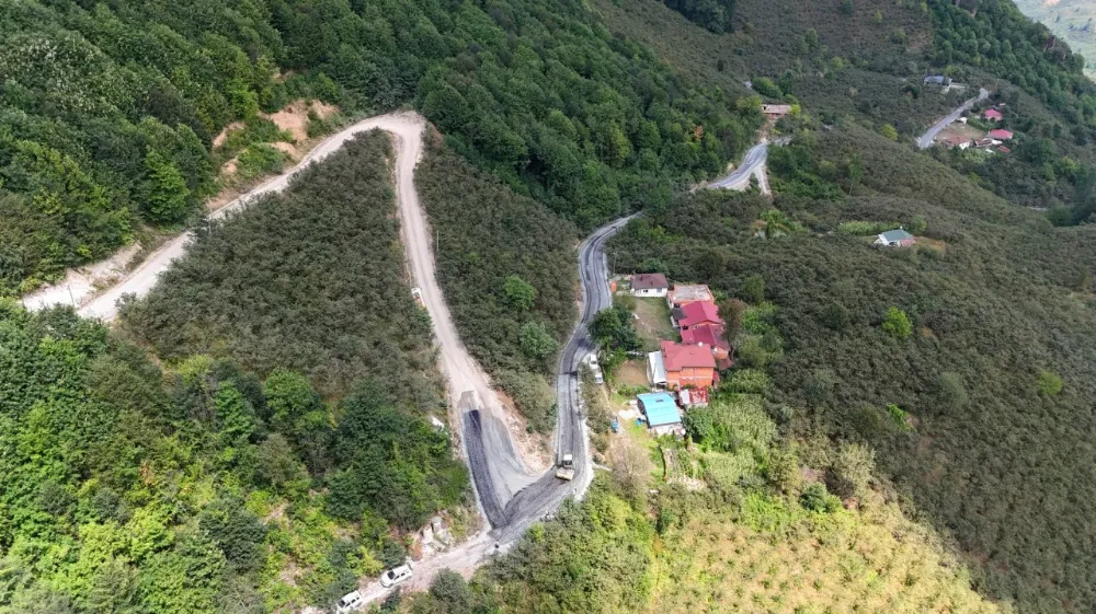 Ünye Ağıdere’ye asfalt konforu