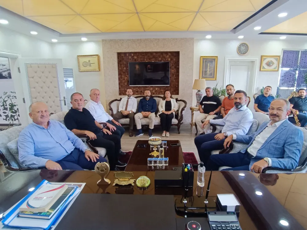 Temel Başalan’dan Ünye Belediyesi’ne ziyaret  