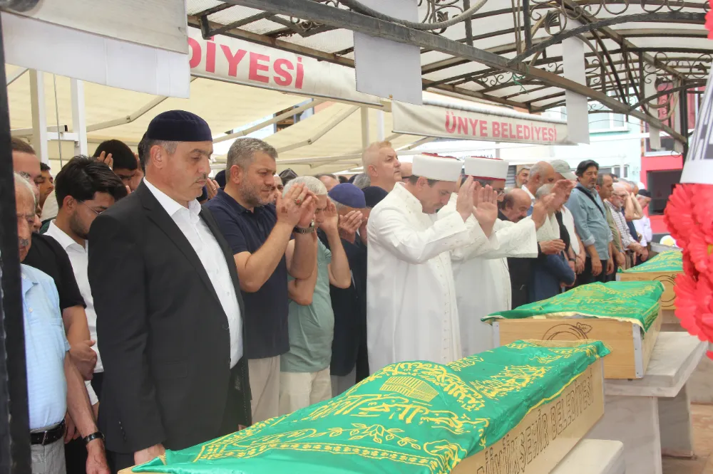 Ünye’de Nevzat Şimşek son yolculuğuna uğurlandı