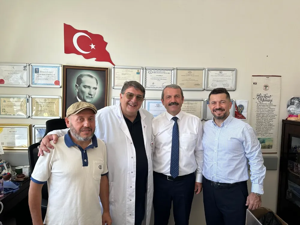 Başkan Demirci’den Özel Çakırtepe Hastanesi Başhekimi Coşkun’a ziyaret
