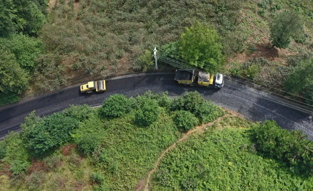 Çaybaşı’nda asfalt sevinci