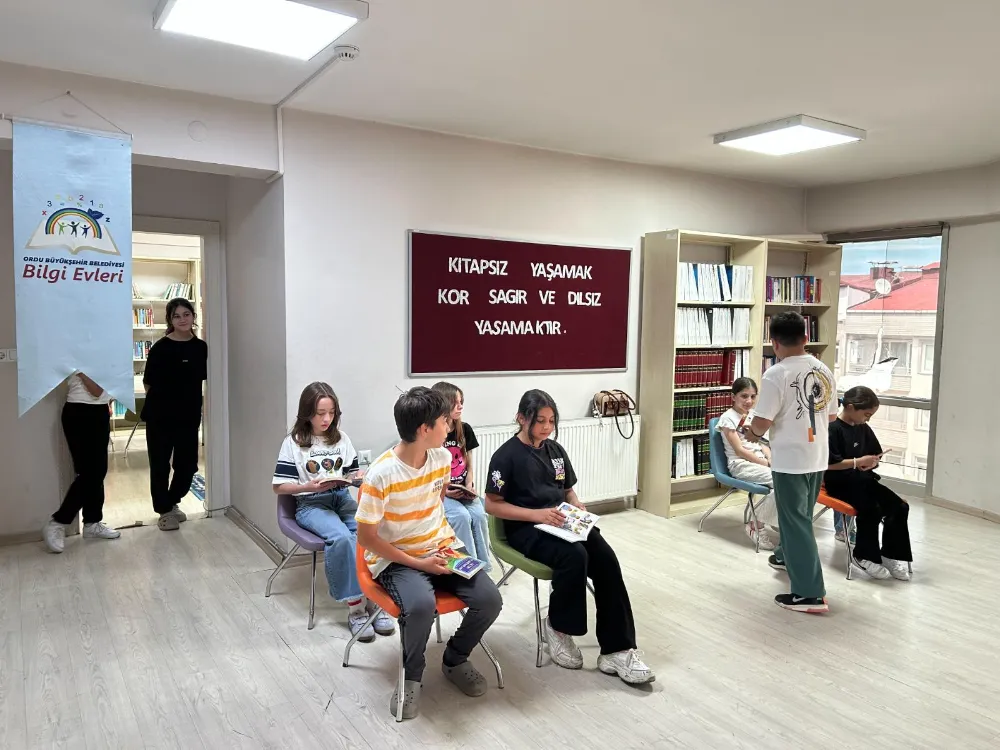 Ordu’da Bilgi Evleri’nde yaz etkinlikleri sona erdi