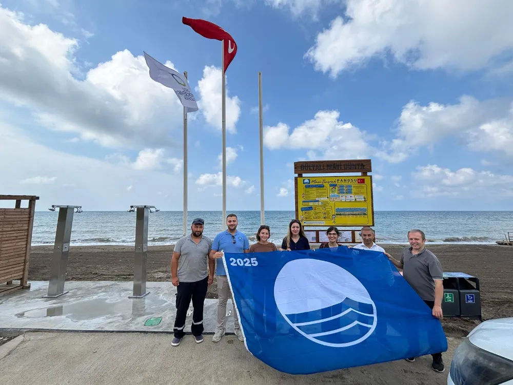 Ordu’da mavi bayraklı plaj sayısı 3’e yükseldi