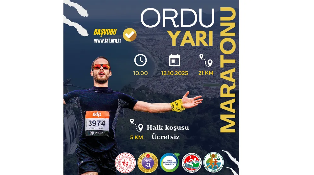 Ordu Yarı Maratonu ve Halk Koşusu için kayıtlar başladı