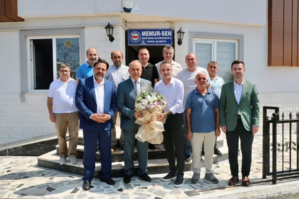 Vali Erol’dan Eğitim Bir-Sen’e ziyaret