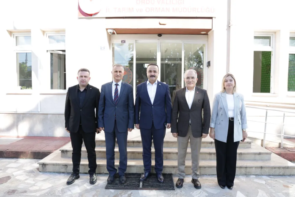 Milletvekili Şanlıtürk’ten Müdür Ay ve Yüksel’e ziyaret 