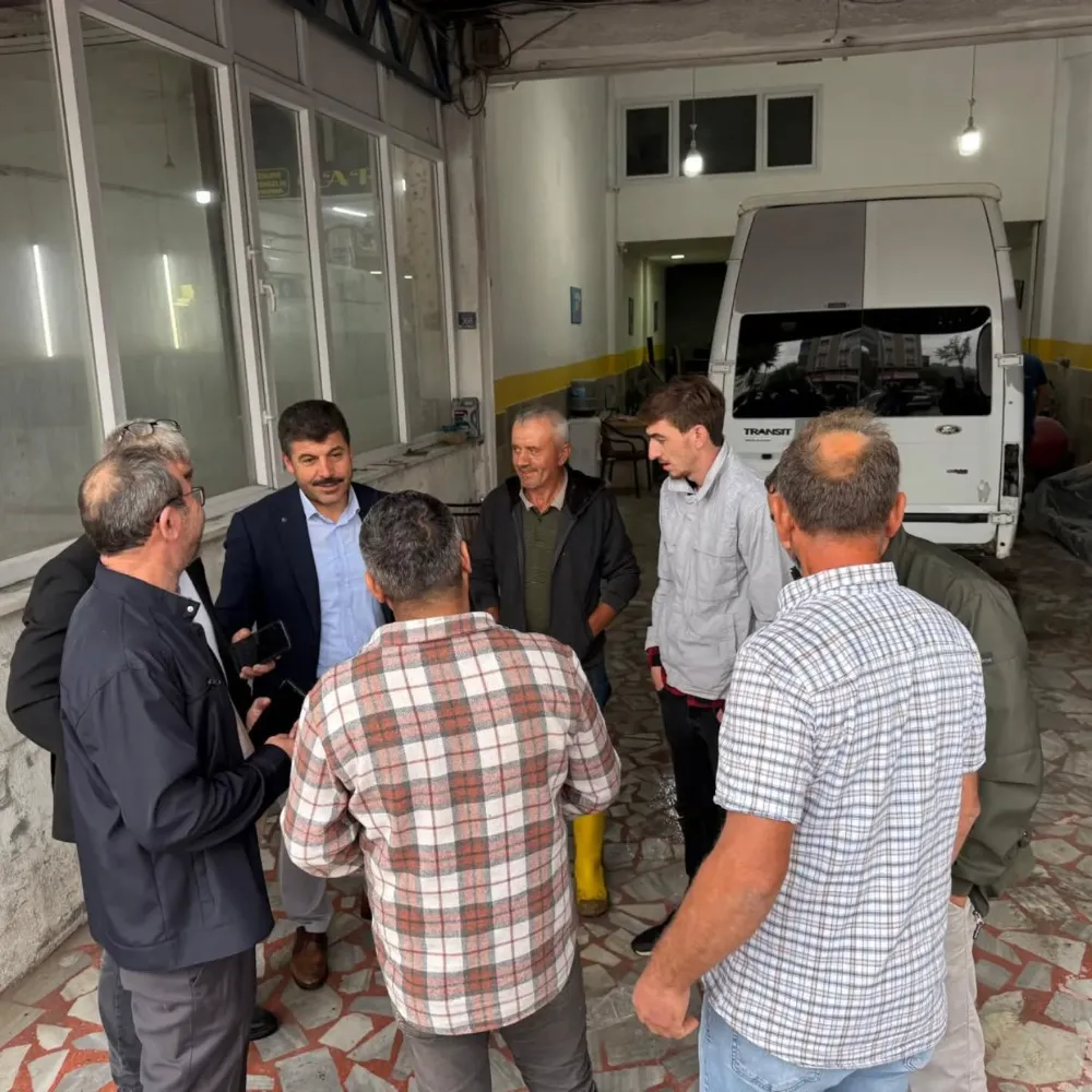 Üstündağ: “Ünye için, üretim ve alın teri için buradayız”