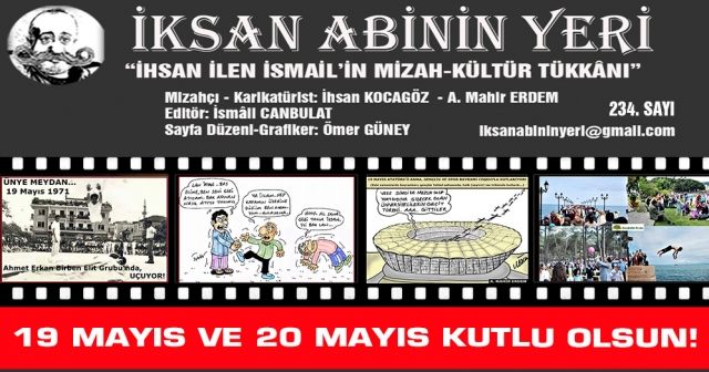 19 MAYIS VE 20 MAYIS KUTLU OLSUN!