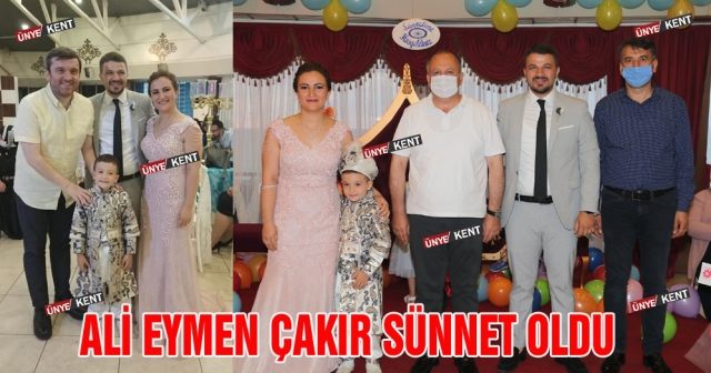 Ali Eymen Çakır sünnet oldu