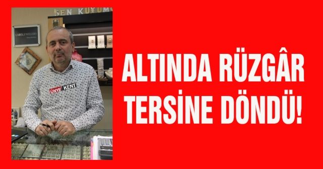 Altında rüzgâr tersine döndü!