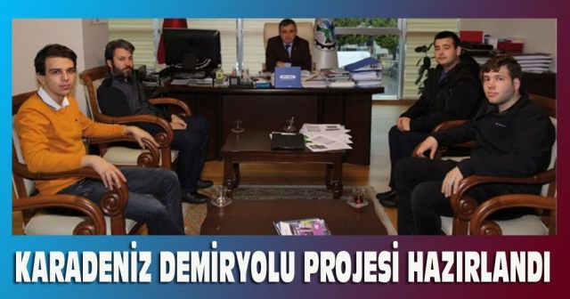 Karadeniz demiryolu projesi hazırlandı