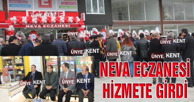 Neva Eczanesi hizmete girdi