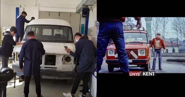 Öğrenciler “Çiçek Abbas” aracı için düğmeye bastı