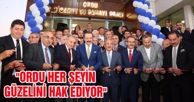 "Ordu her şeyin güzelini hak ediyor"