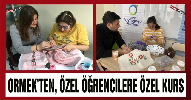 ORMEK’ten, özel öğrencilere özel kurs