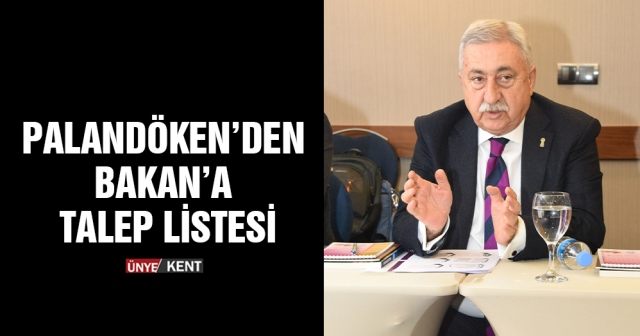 Palandöken’den Bakan’a talep listesi