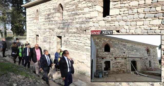 Tarihi Eskipazar Camii restore ediliyor