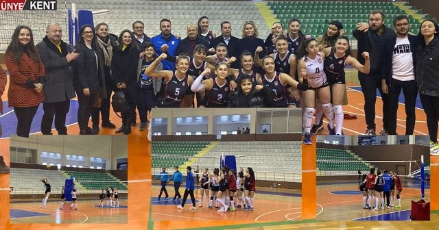 Ünye Gücü FK zorlanmadı!
