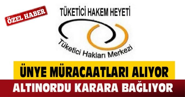 Ünye müracaatları alıyor, Altınordu karara bağlıyor