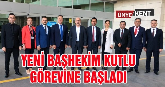 Yeni Başhekim Kutlu görevine başladı